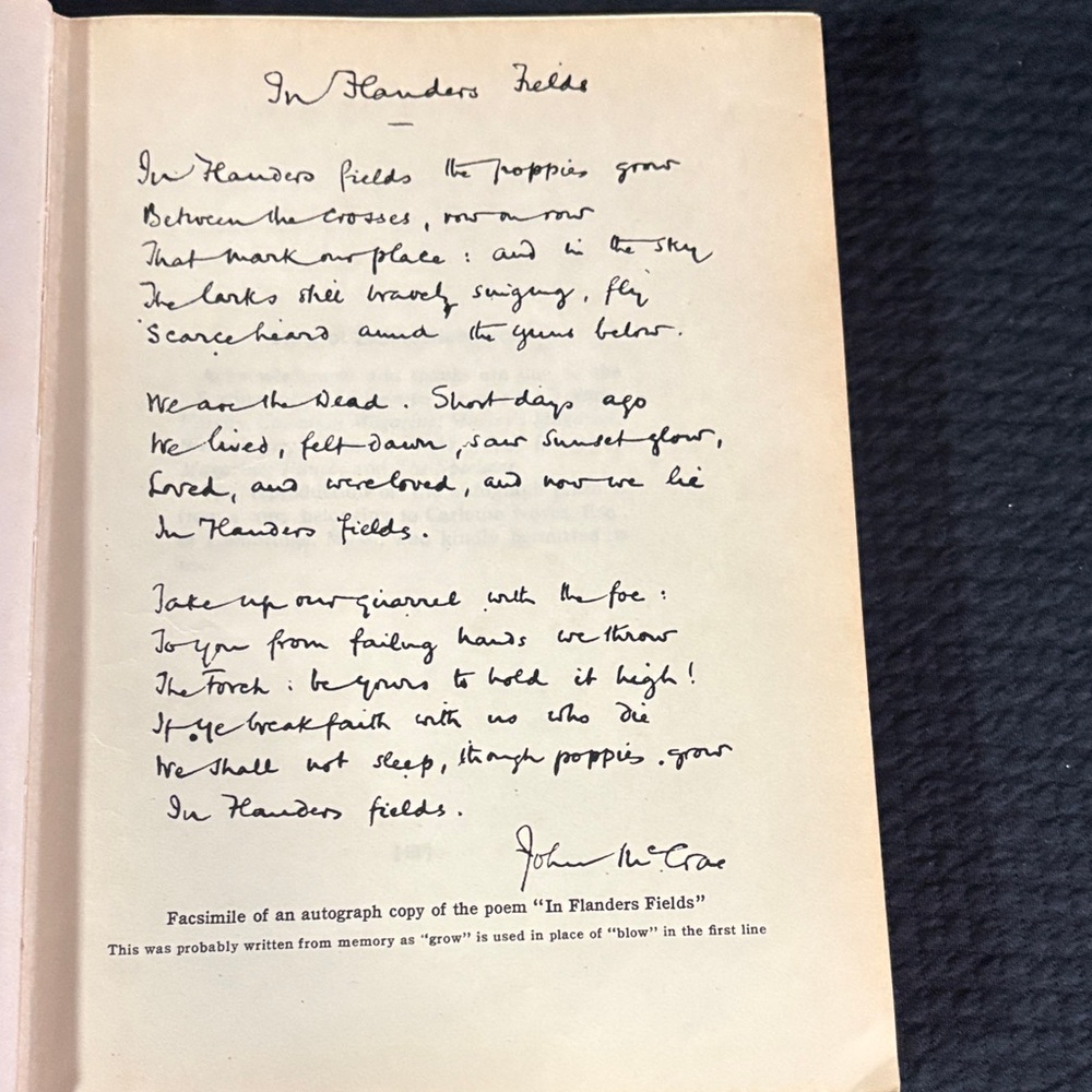 In Flanders fields first edition - Picture 6 of 13